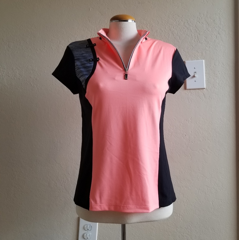 Jamie Sadock Tutti Fruitti Top Small Melon Pink